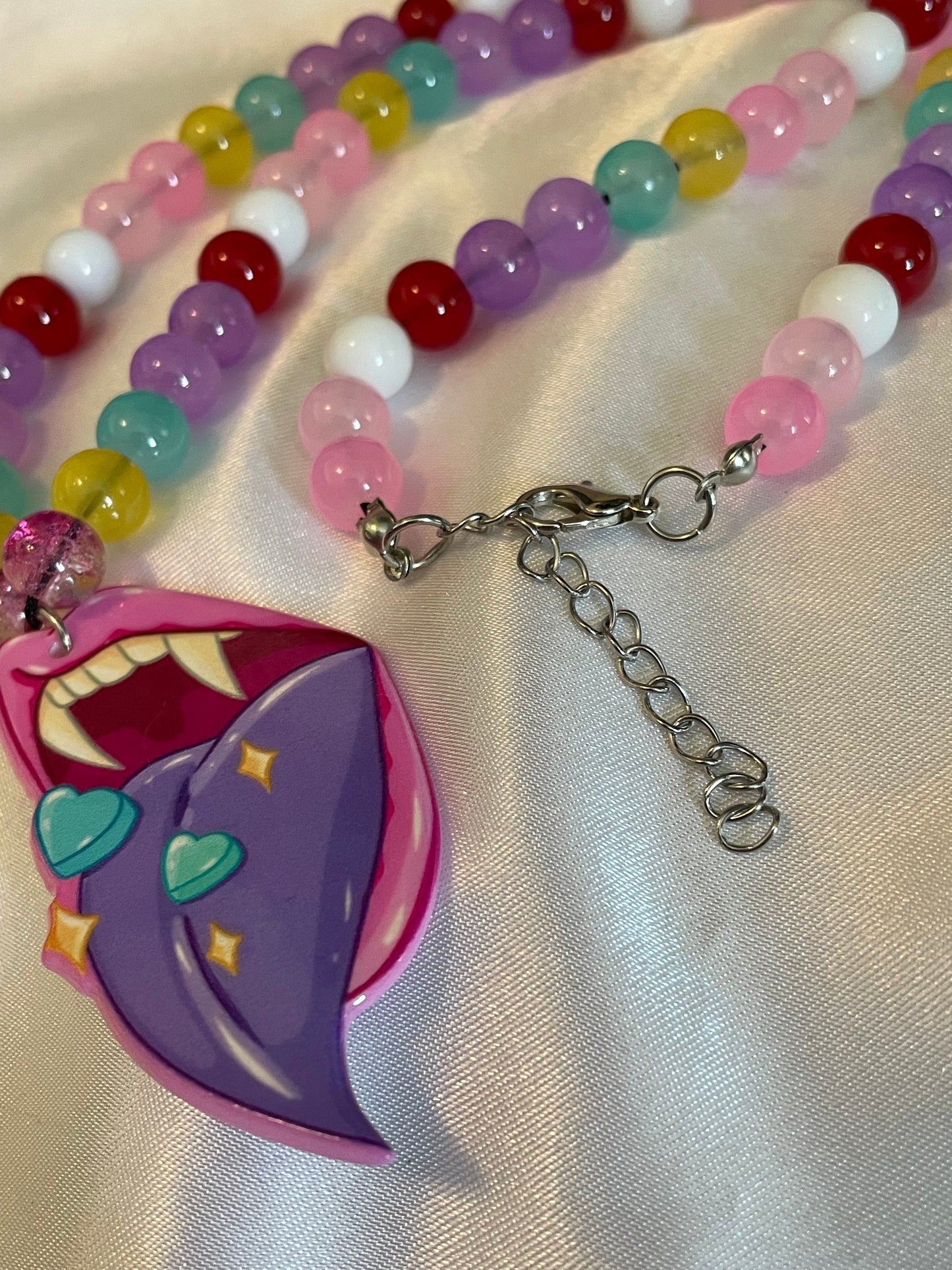 Sugarbite Glass Beaded Necklace