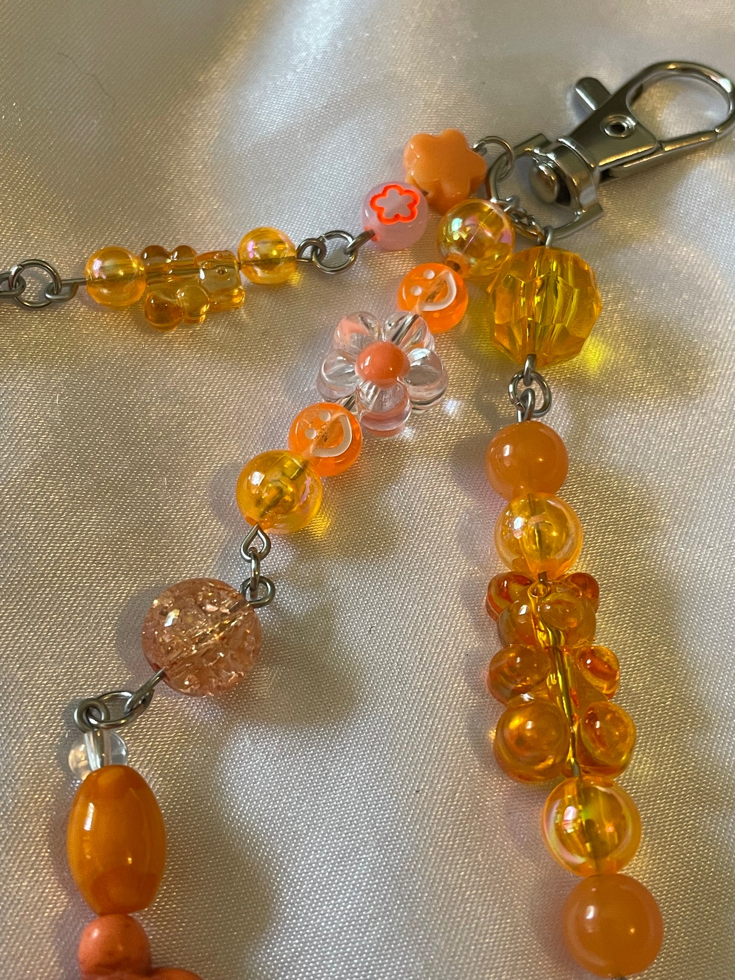 Orange Fantasy Keychain