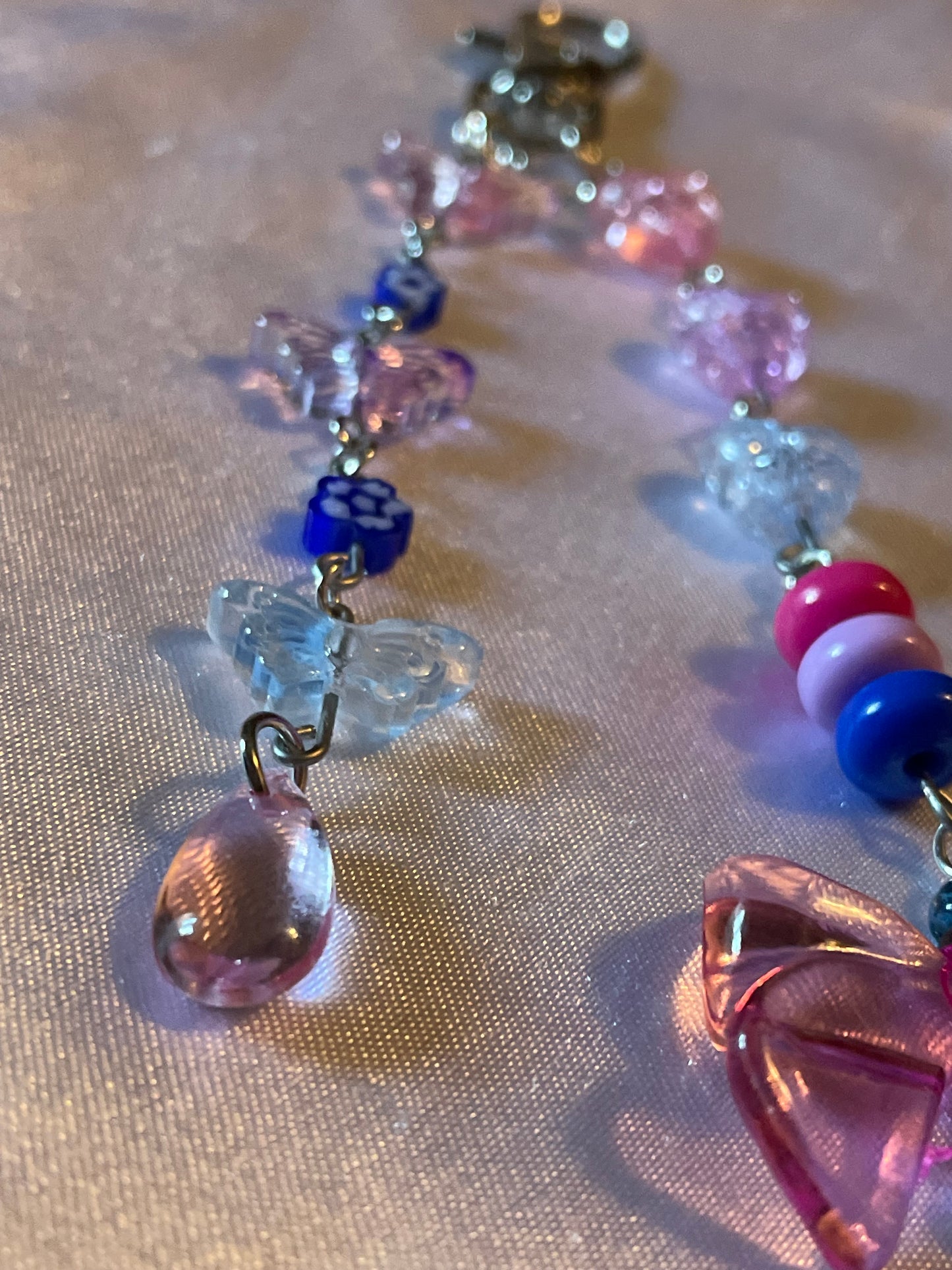 Bi Pride Keychain