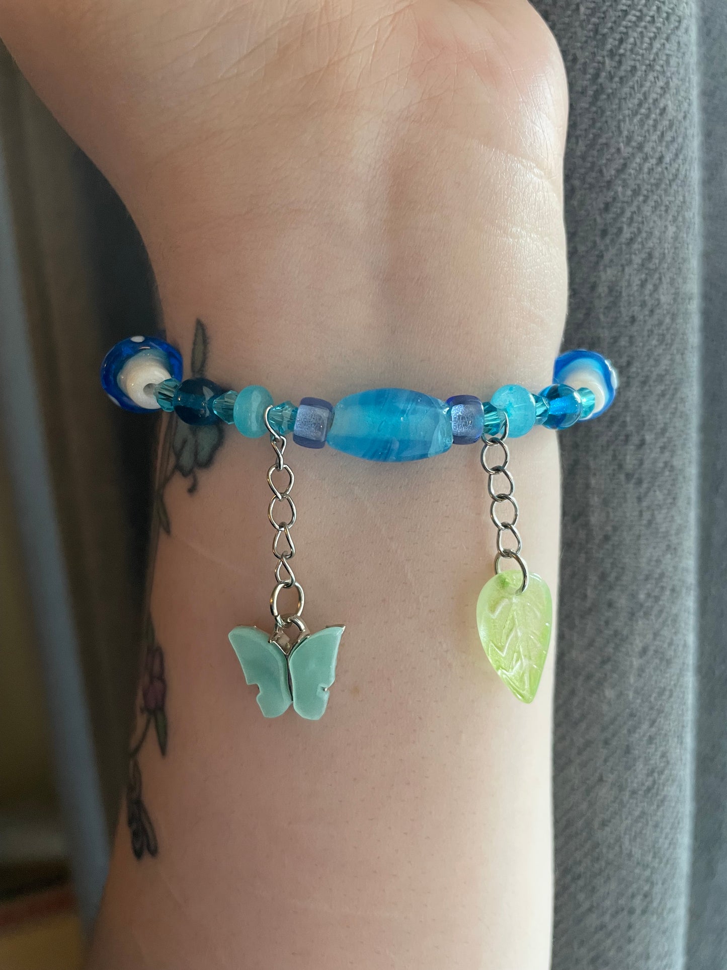 Blue Butterfly Dream Bracelet