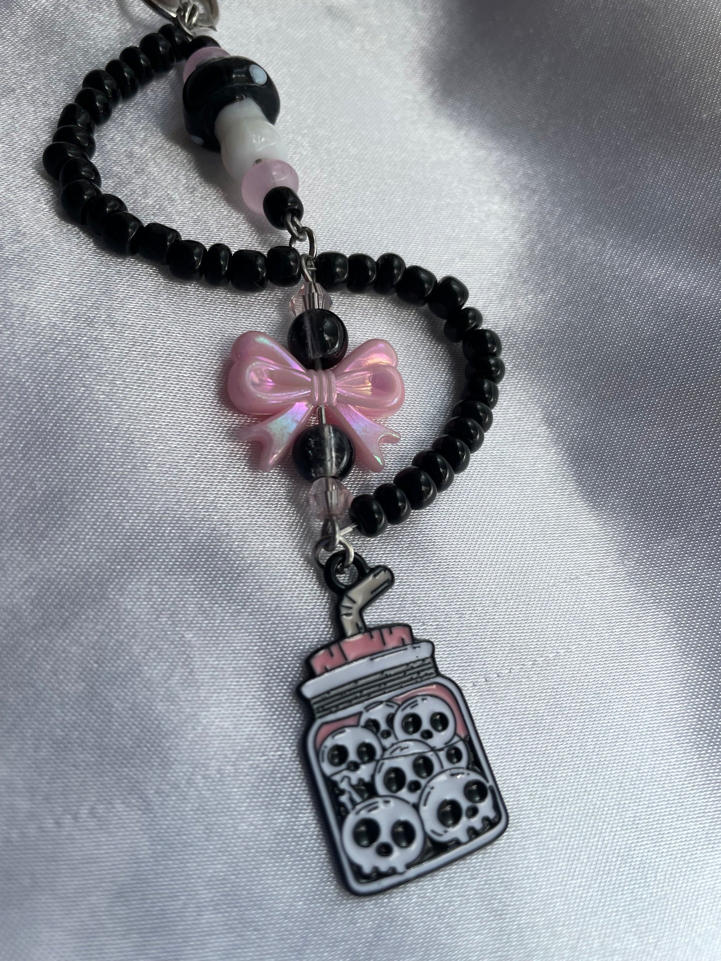 Drinking Skulls Keychain