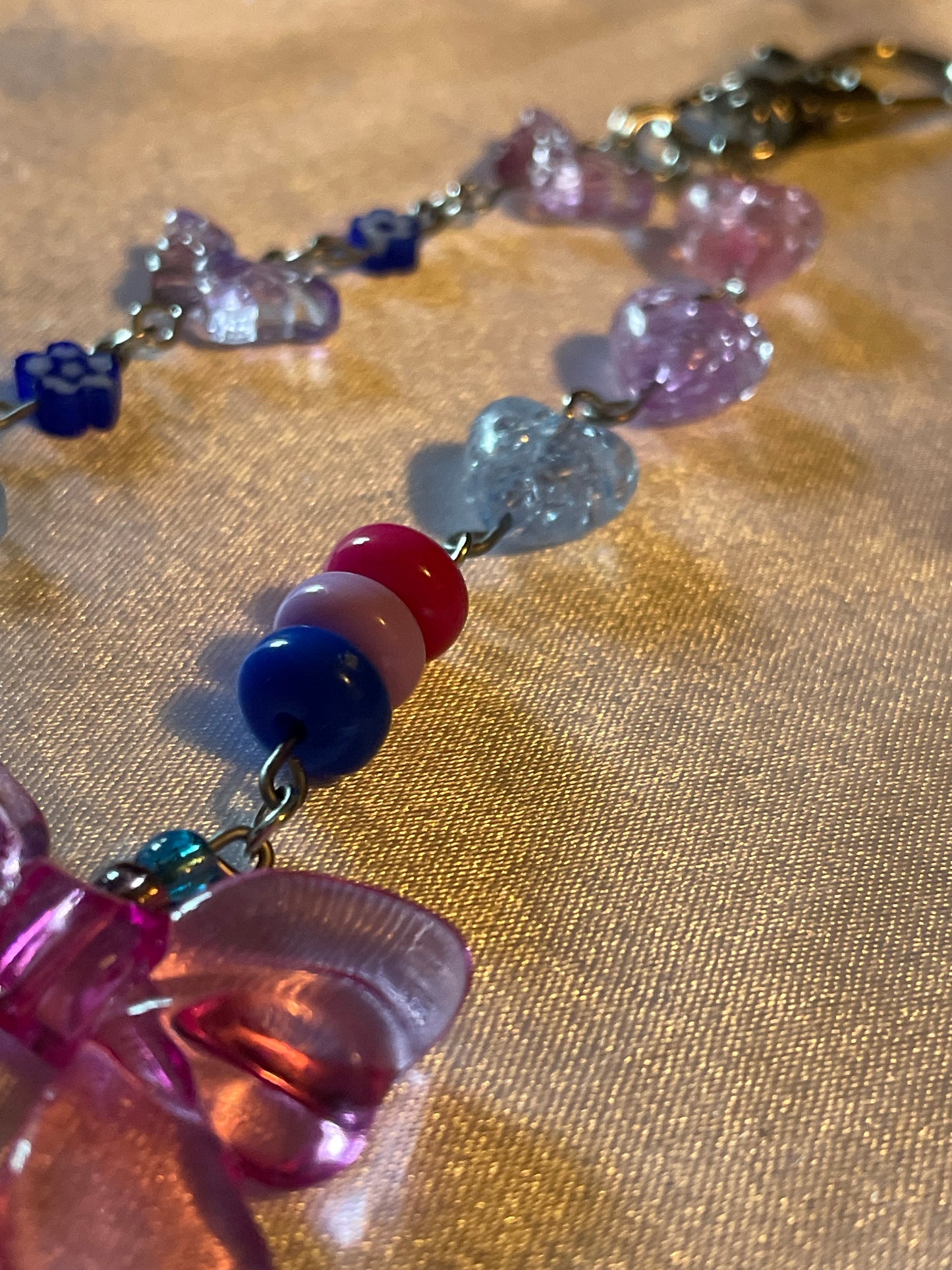 Bi Pride Keychain
