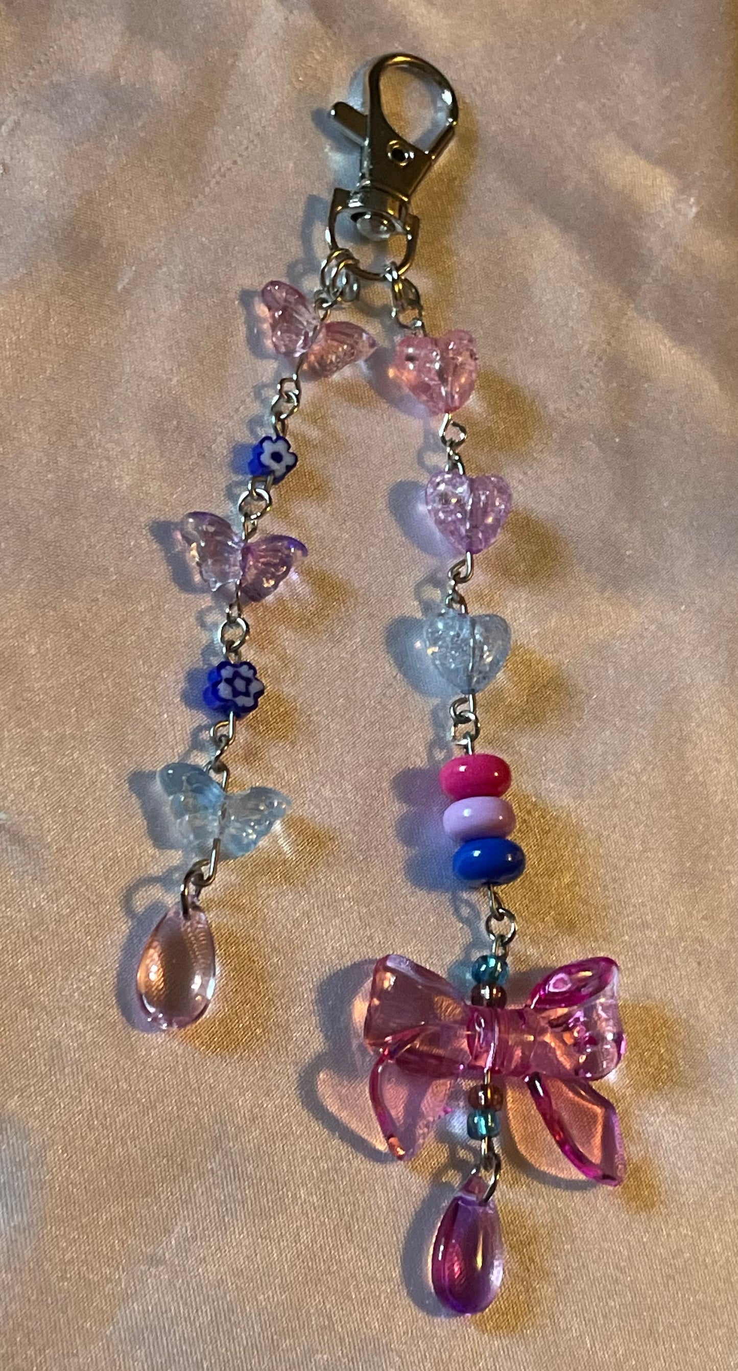 Bi Pride Keychain