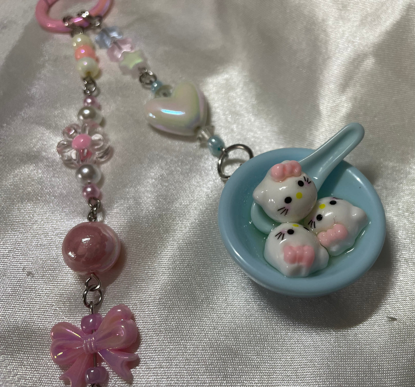 Hello Kitty Dumpling Keychain