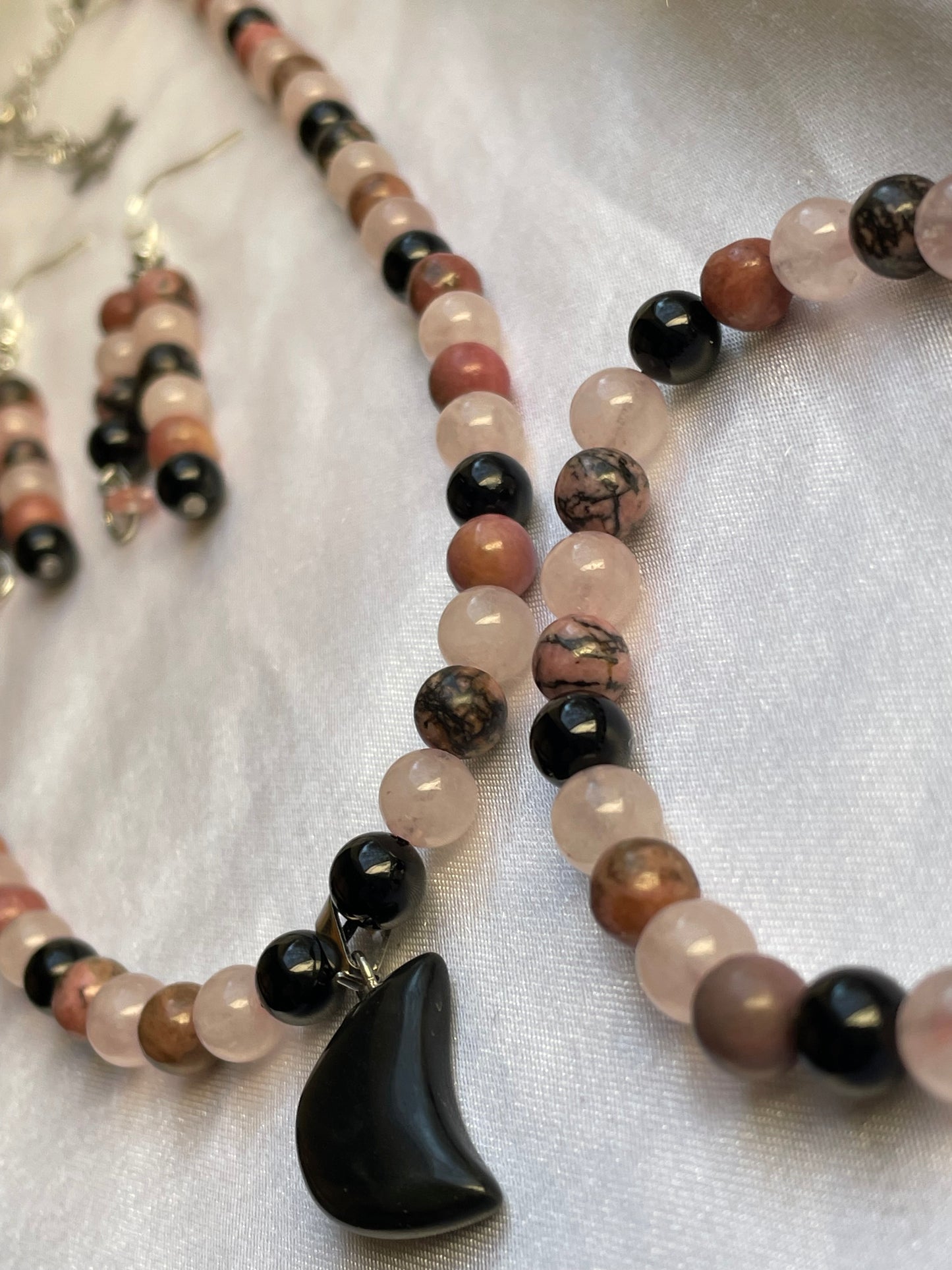 Onyx Moon Jewelry set