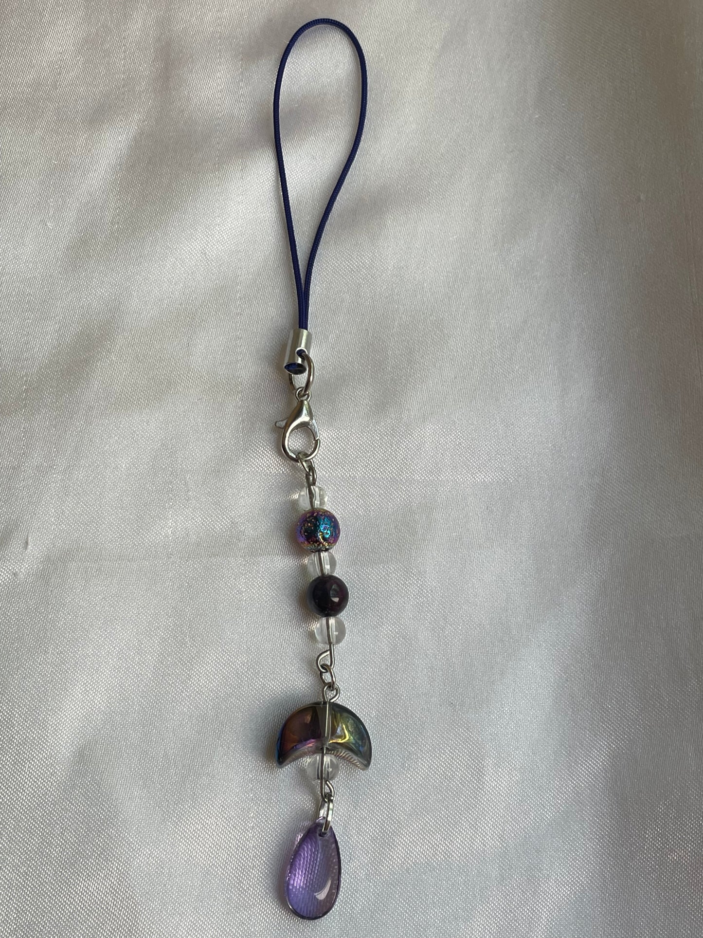 Moon Drop Phone Charm