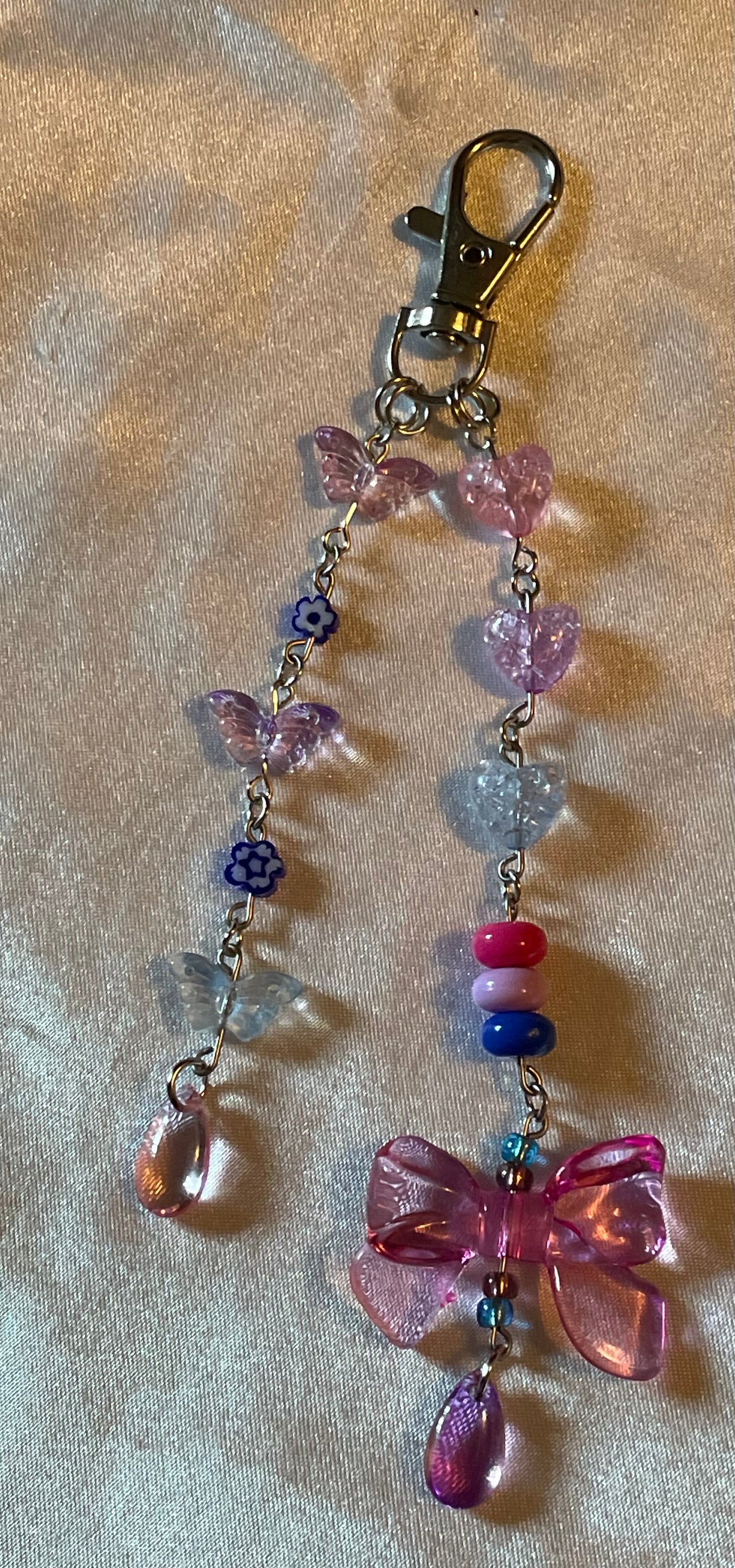 Bi Pride Keychain