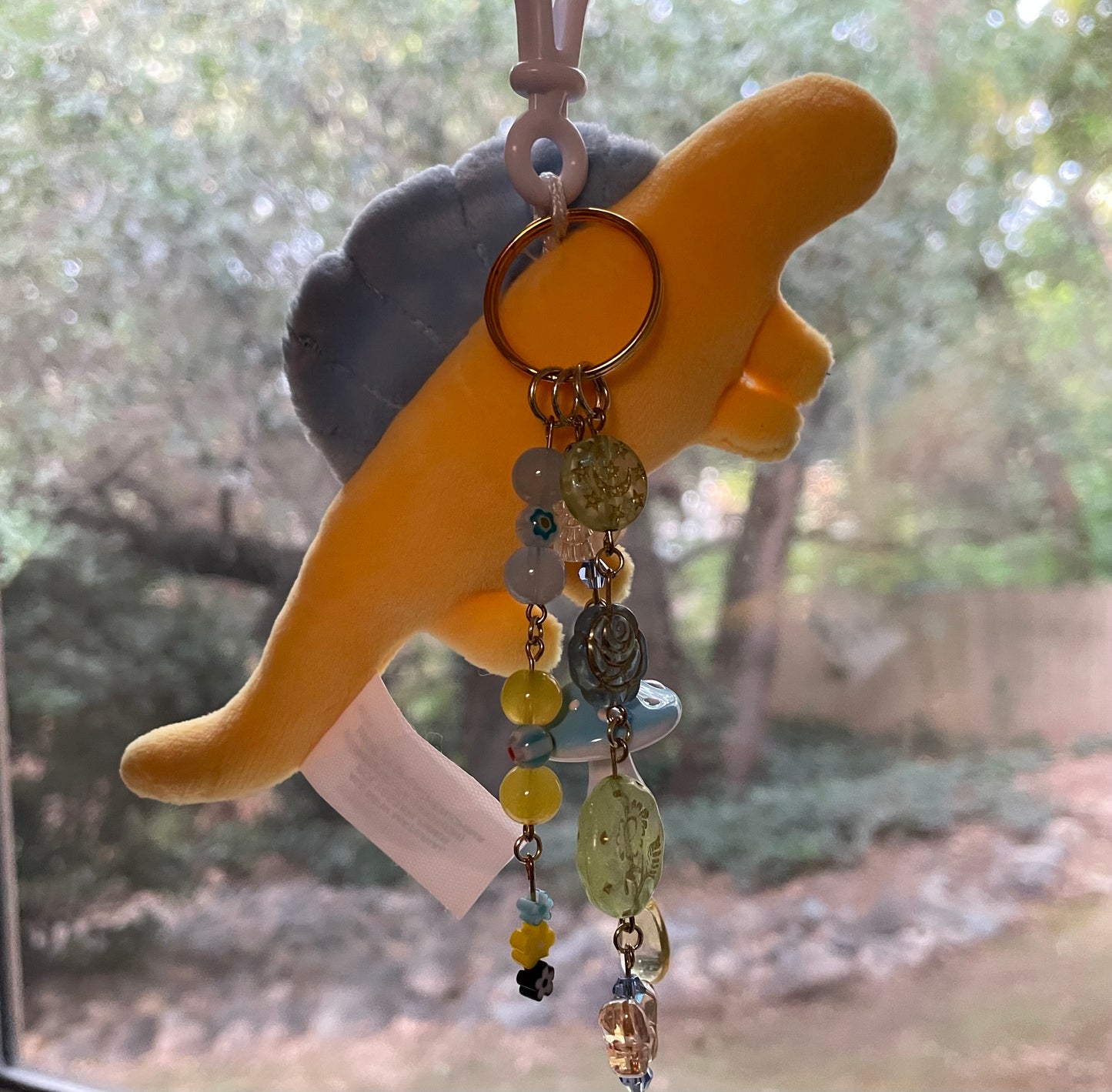 Dino Plushie Keychain