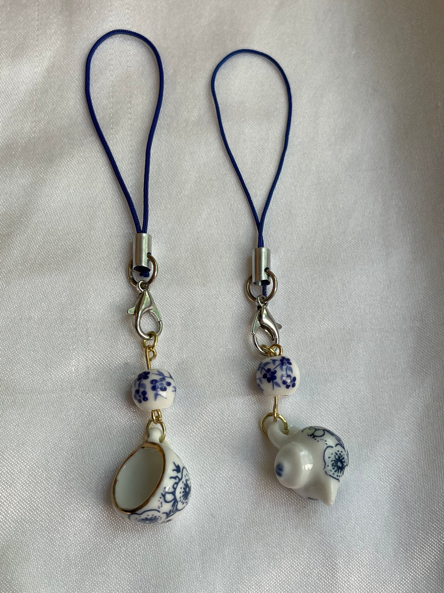 Tea Time Phone Charm Duo