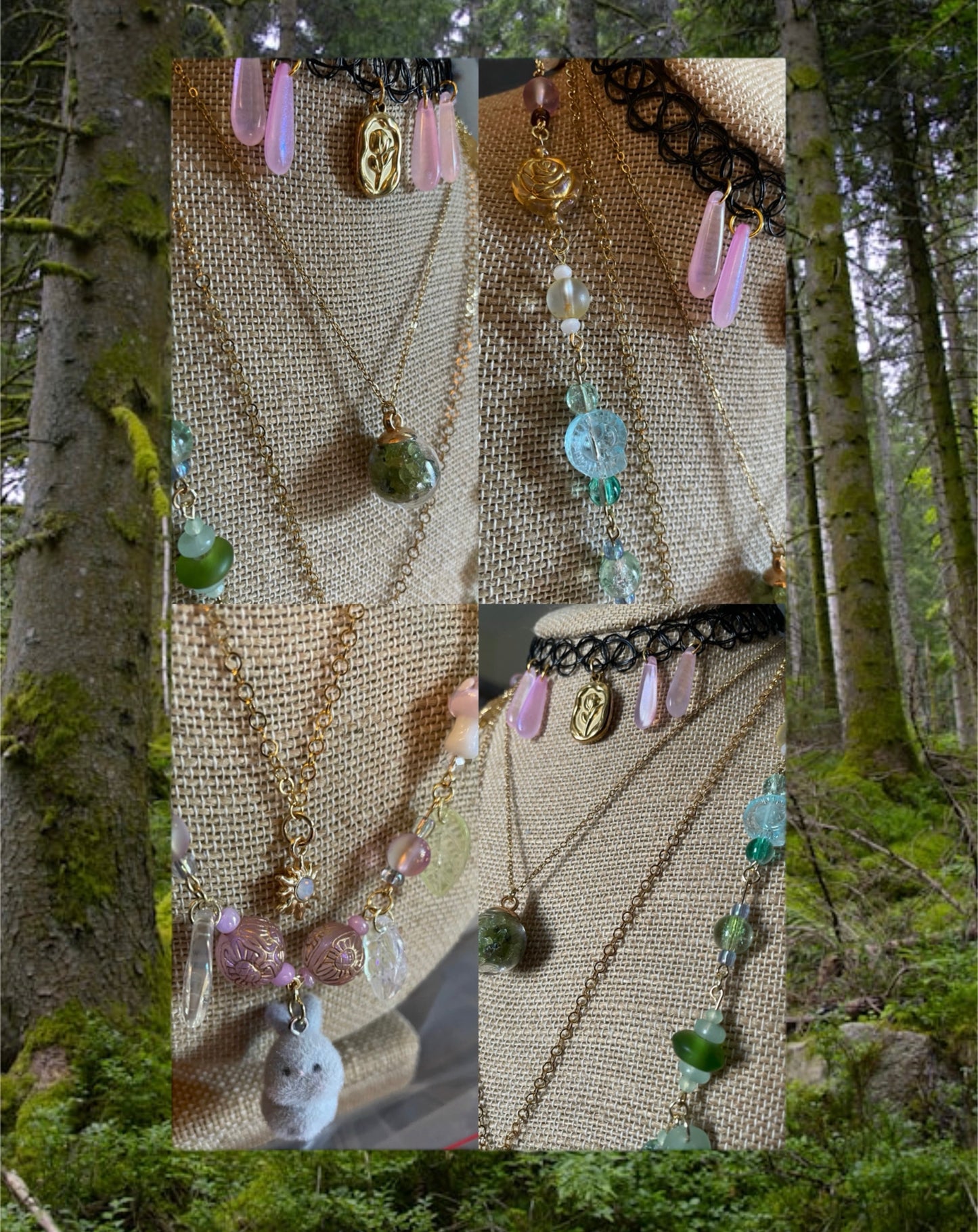 Whispers of the Woodland Necklace Set