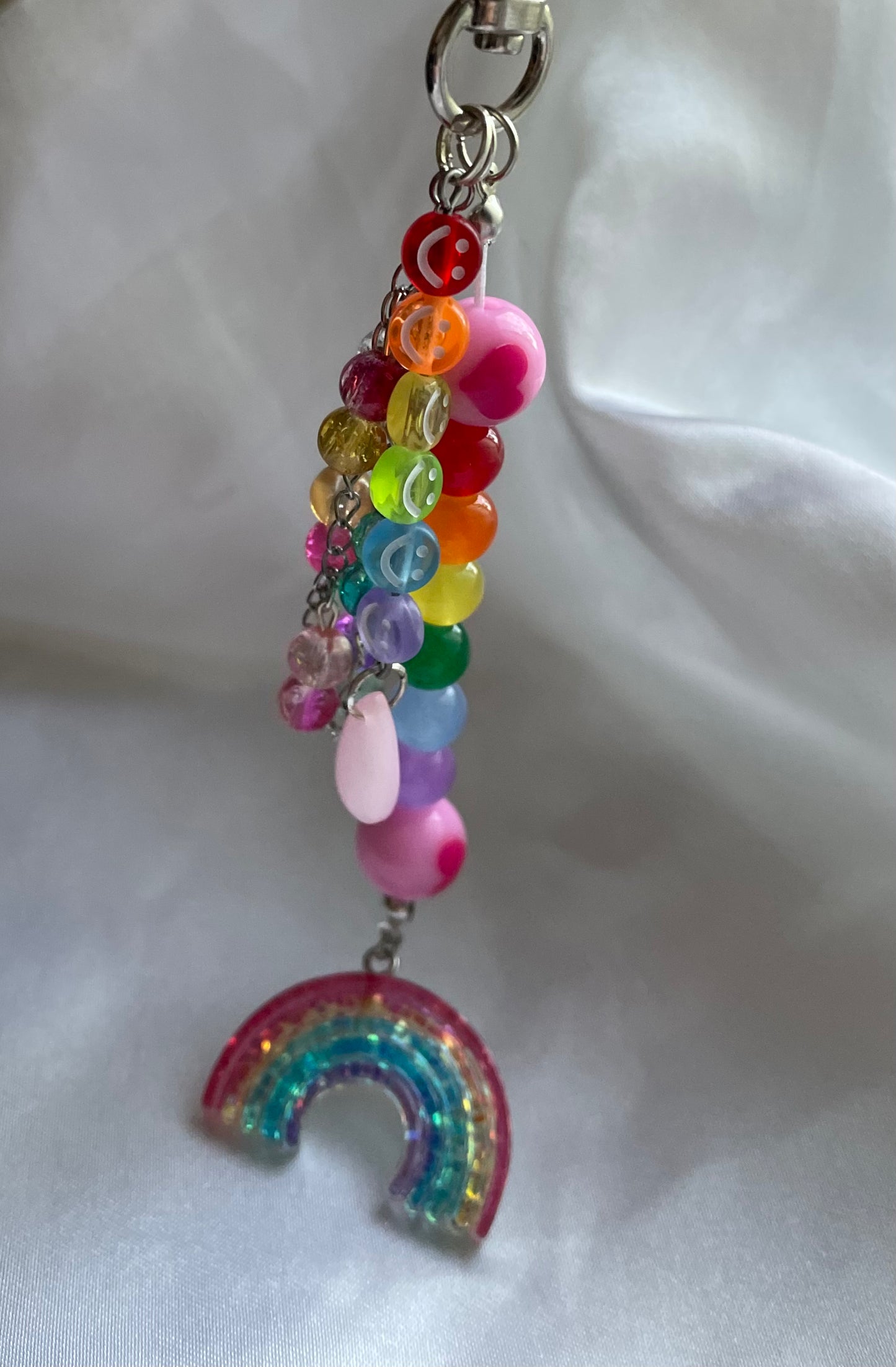 Everything Rainbow Charm Keychain