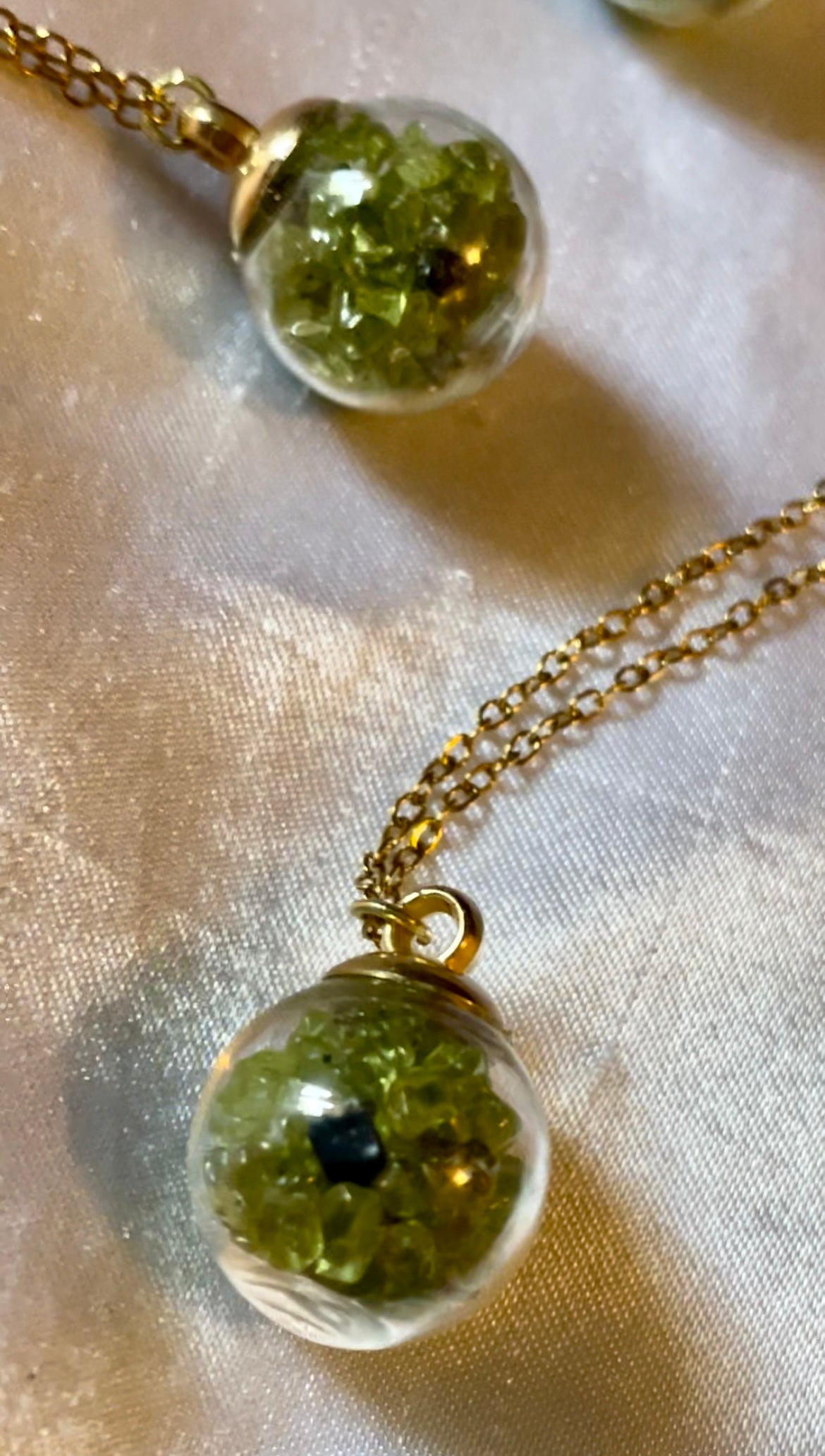 Precious Peridot Necklace