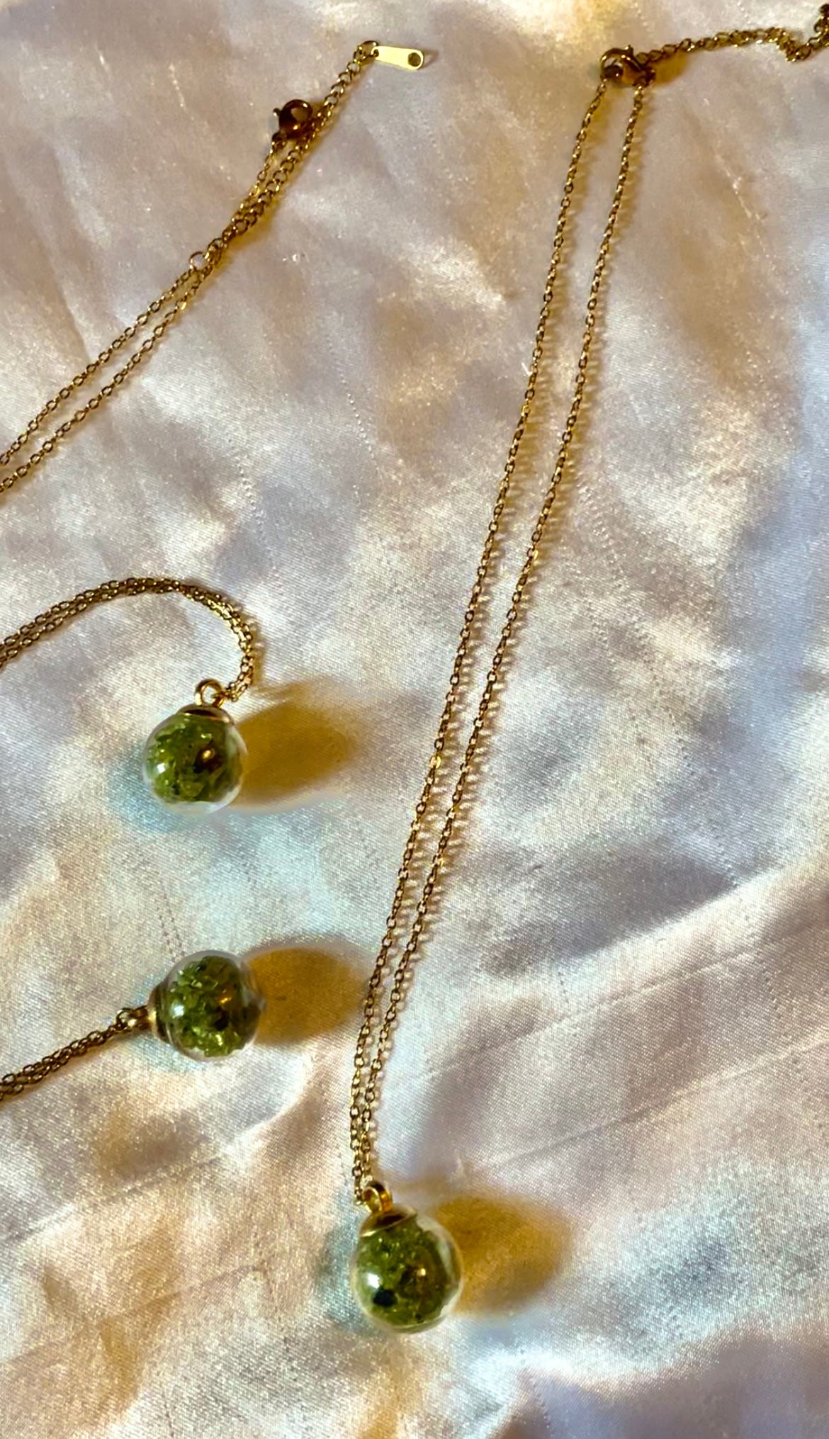 Precious Peridot Necklace
