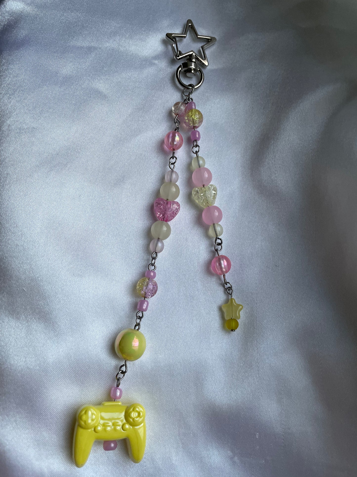 Pink Lemonade Gamer Keychain