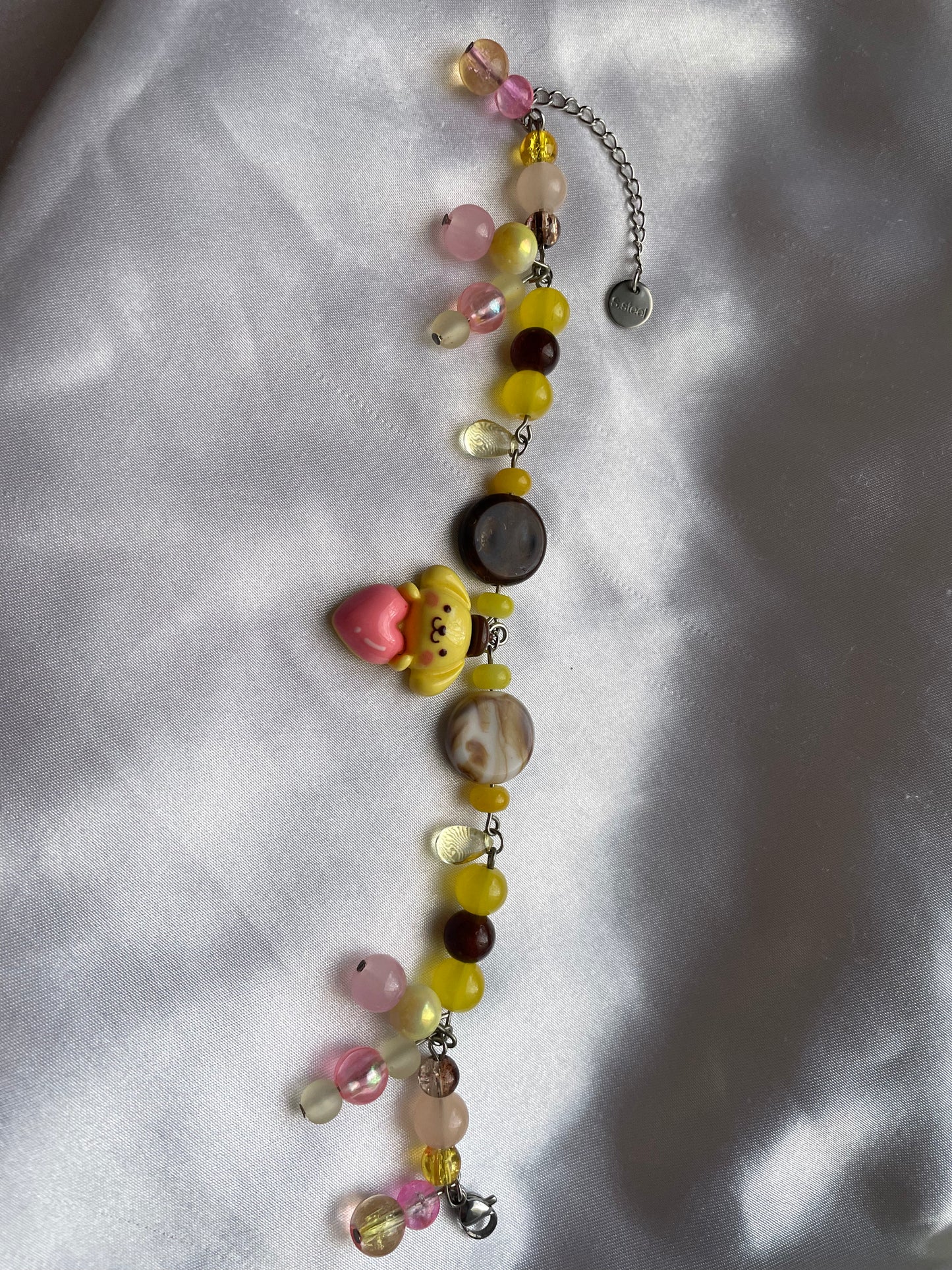 Pompompurin Charm Bracelet