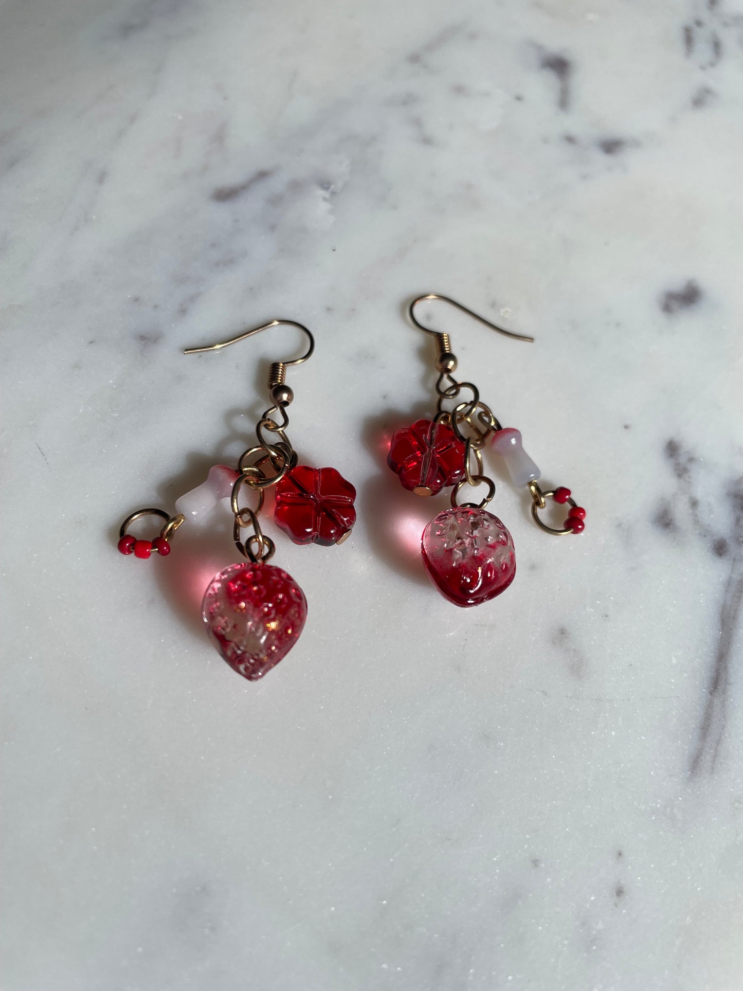 Strawberry Spring Earrings