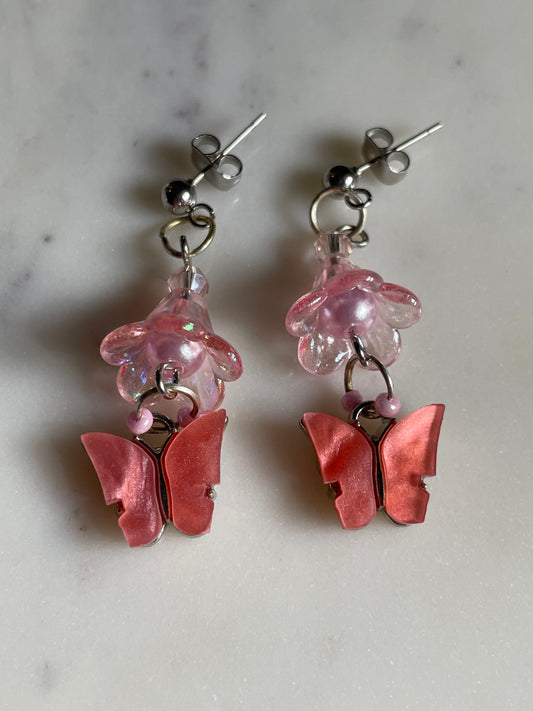 Petals With Wings Earrings