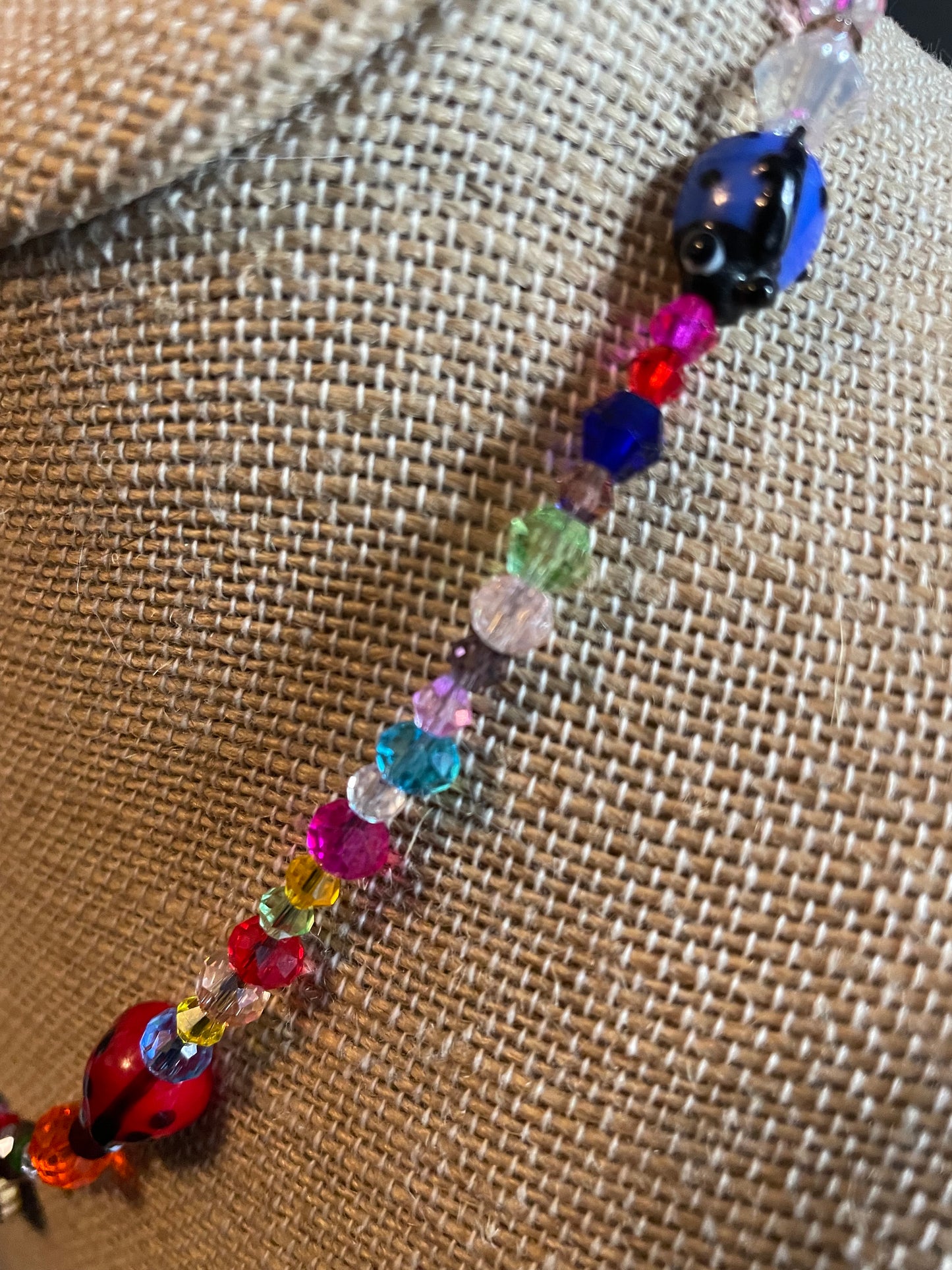 Ladybug Garden Necklace