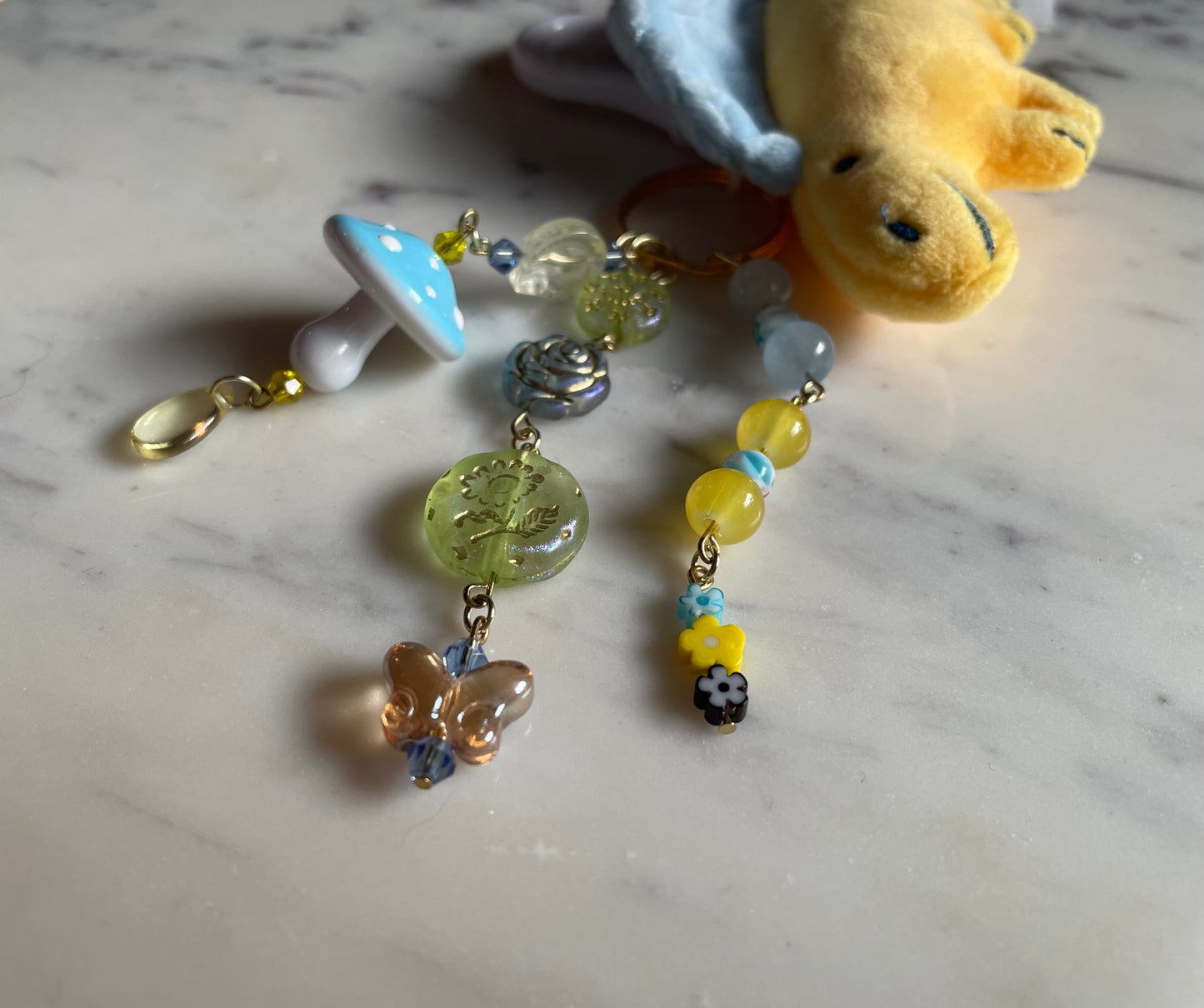 Dino Plushie Keychain