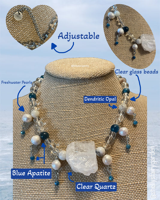Amphitrite, Goddess of the Sea Necklace