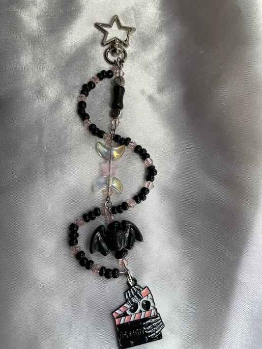 Skelly On Set Keychain