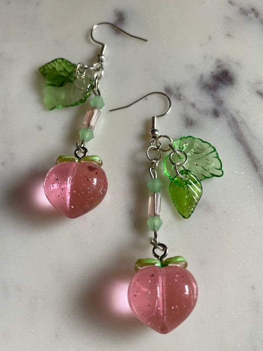 Sweet as a Peach Earrings