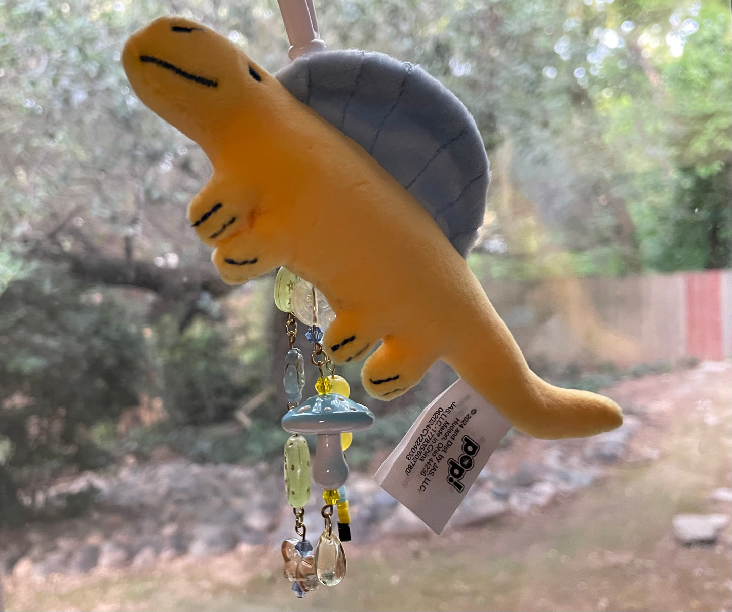 Dino Plushie Keychain