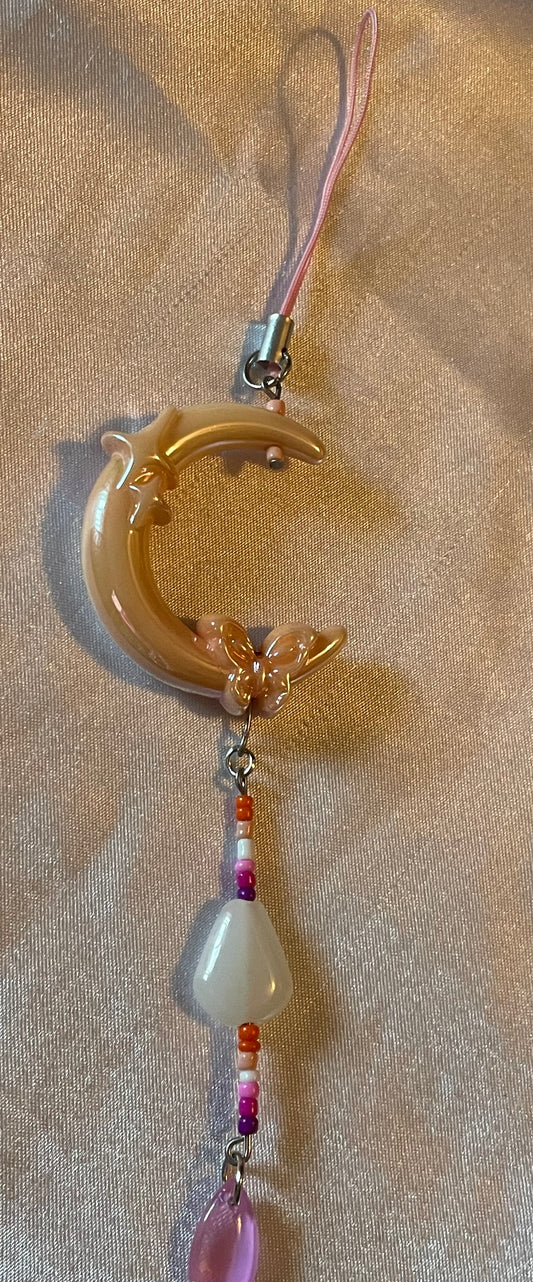 Lesbian Pride Phone/Bag Charm Duo