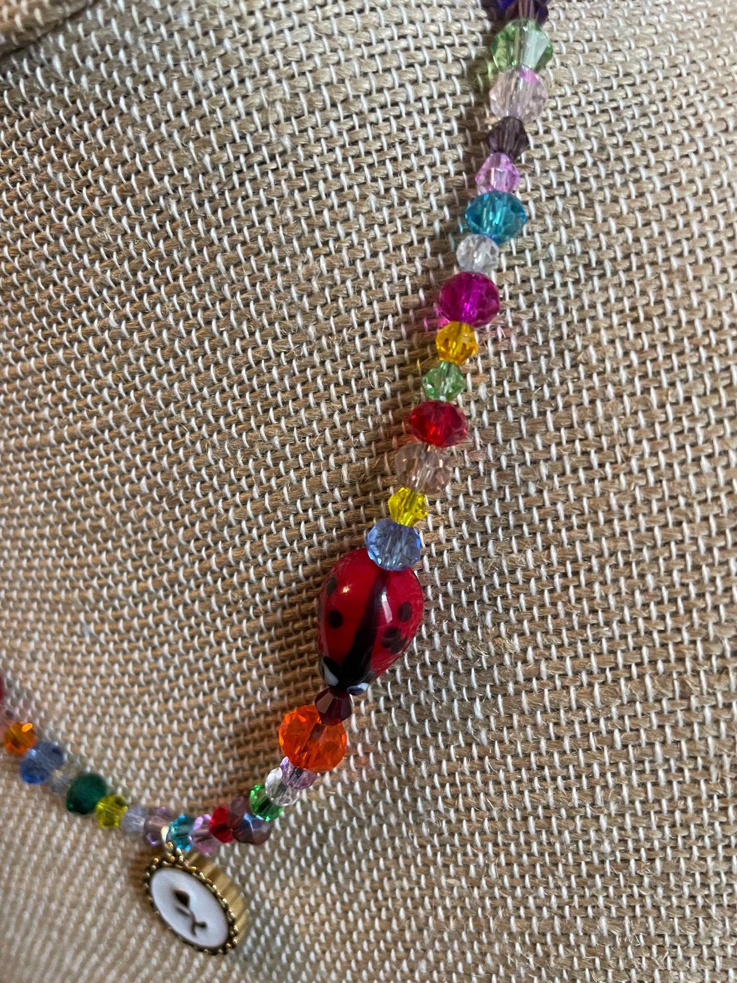 Ladybug Garden Necklace