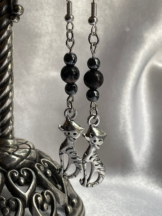Lanky Kitty Earrings