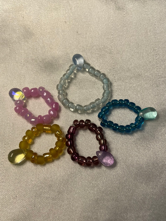 Teardrop Rings