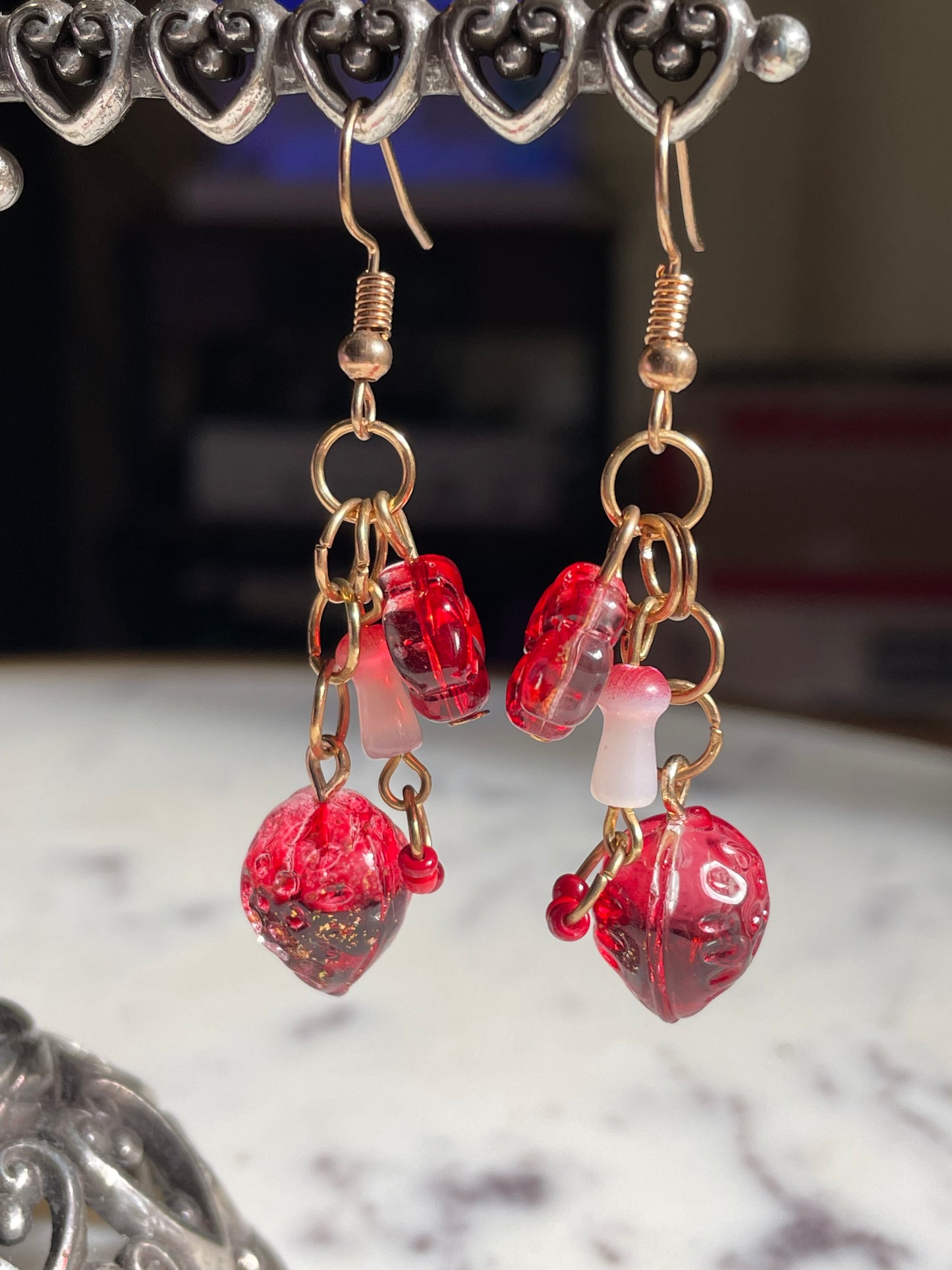 Strawberry Spring Earrings