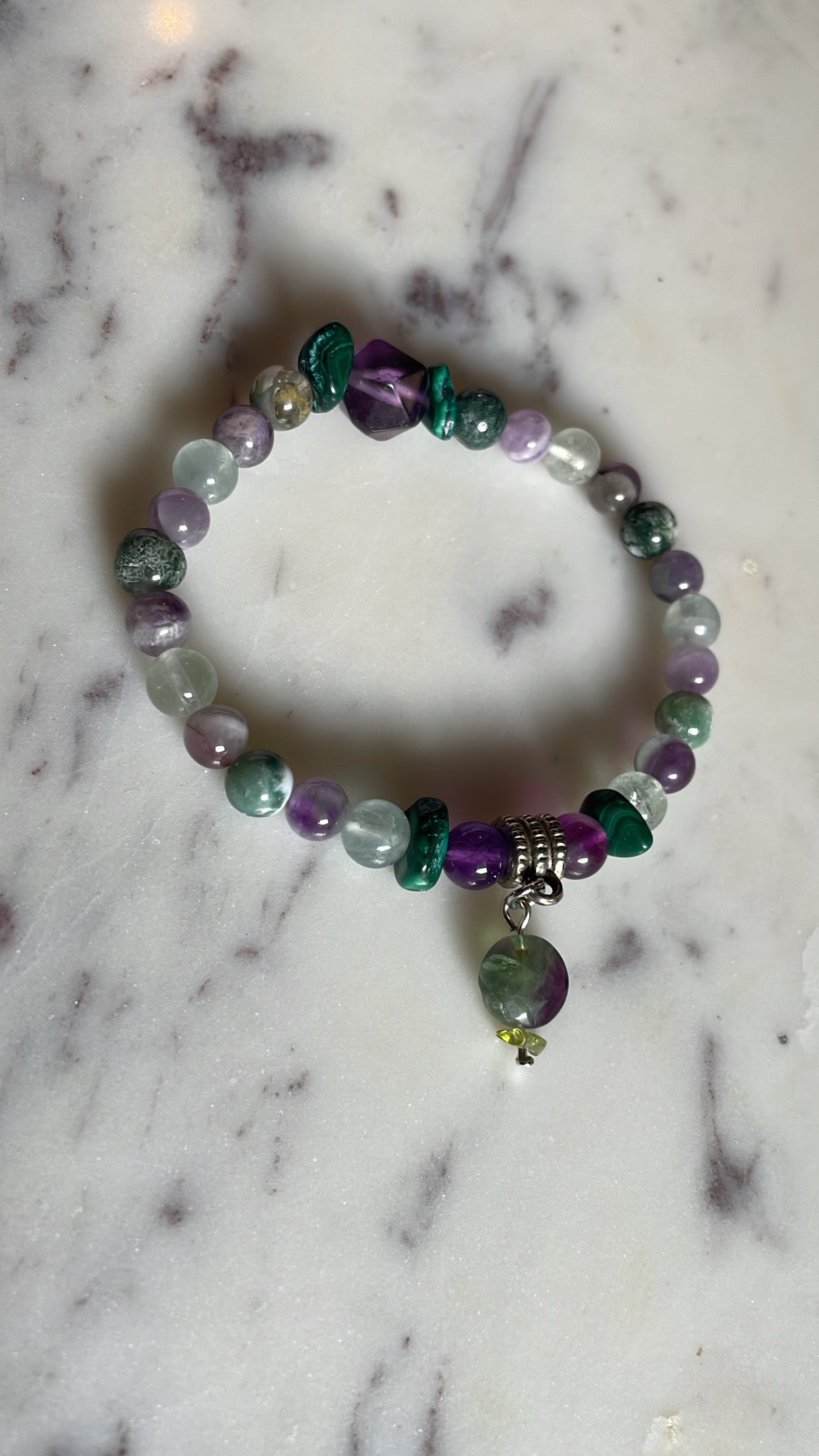 A Touch of Rainbow Fluorite