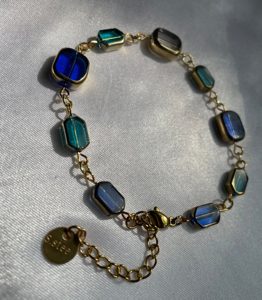 Golden Ocean Adjustable Bracelet