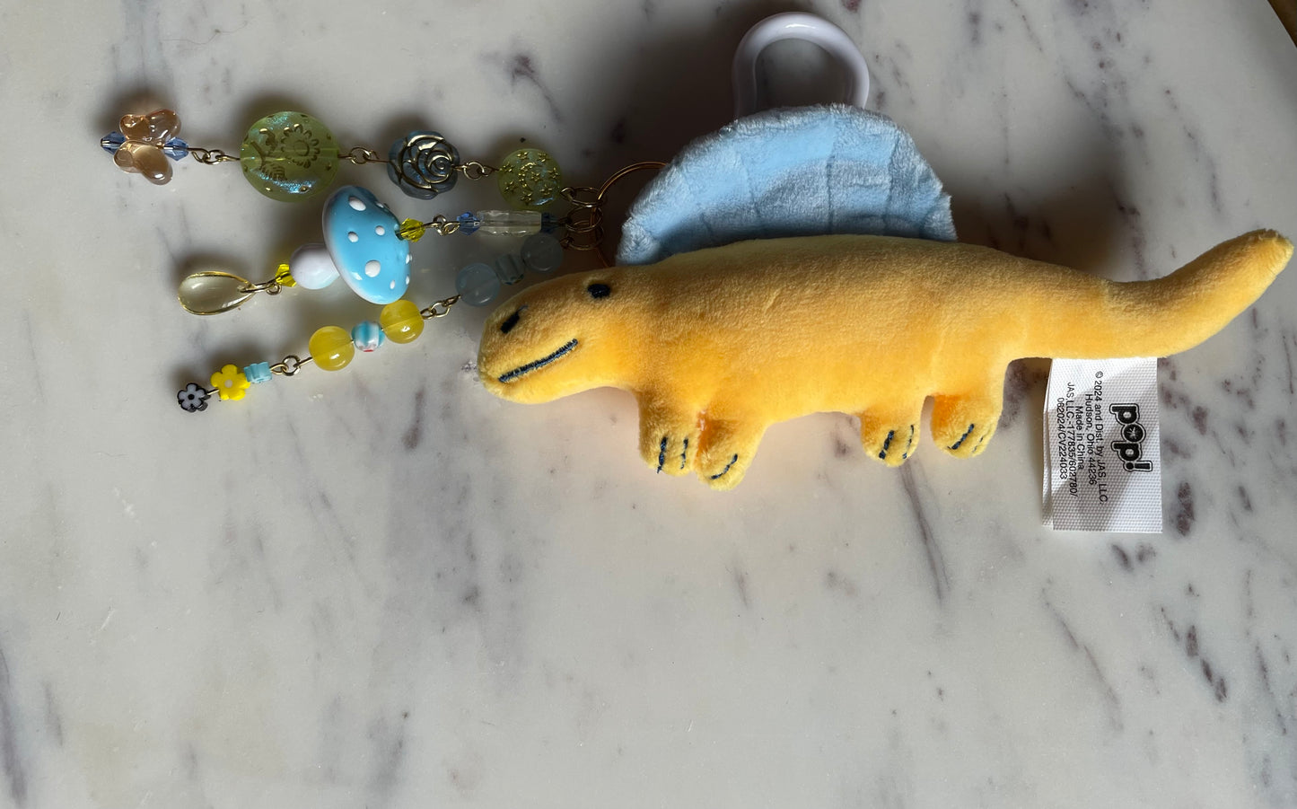 Dino Plushie Keychain
