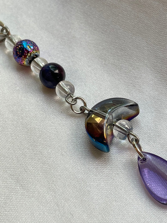 Moon Drop Phone Charm