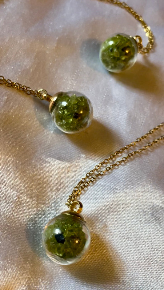 Precious Peridot Necklace