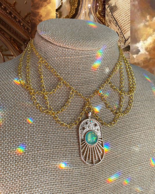 Draped in Gold