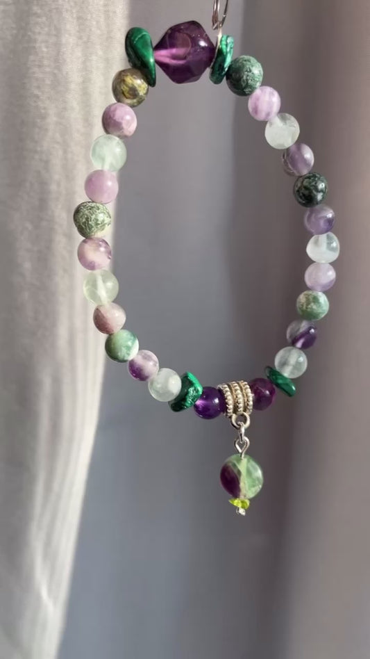 A Touch of Rainbow Fluorite